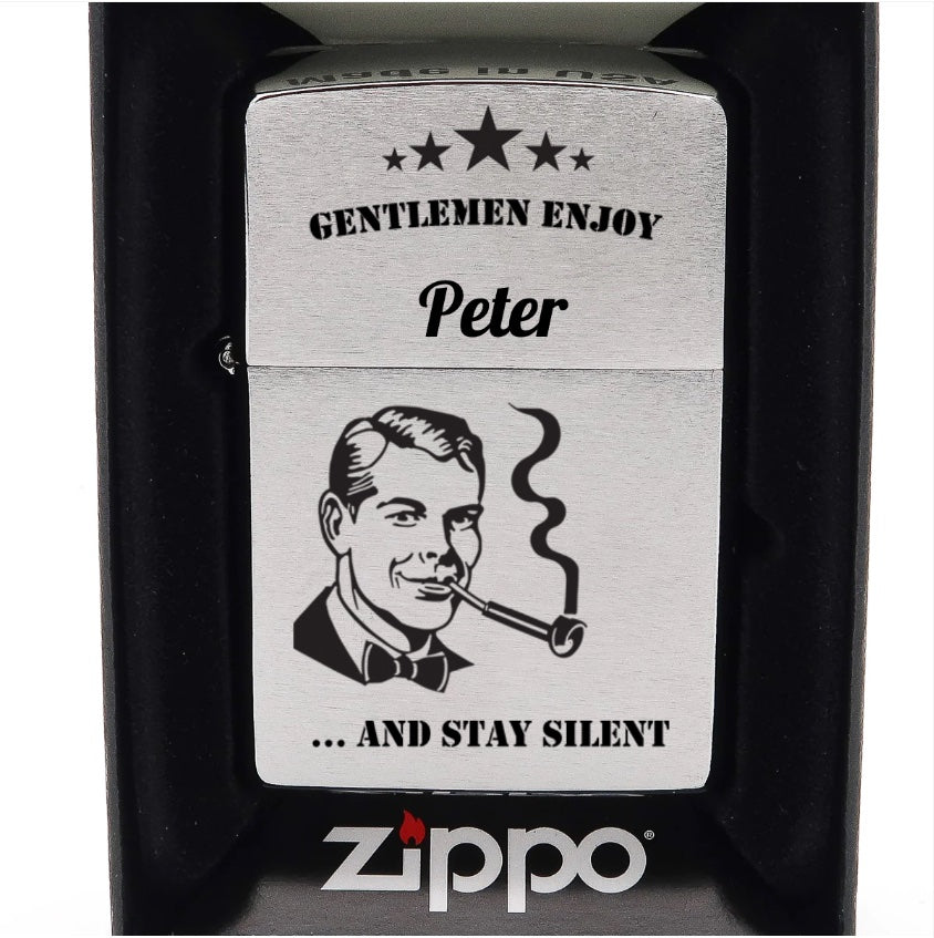 Zippo Original Storm lighter med gravering