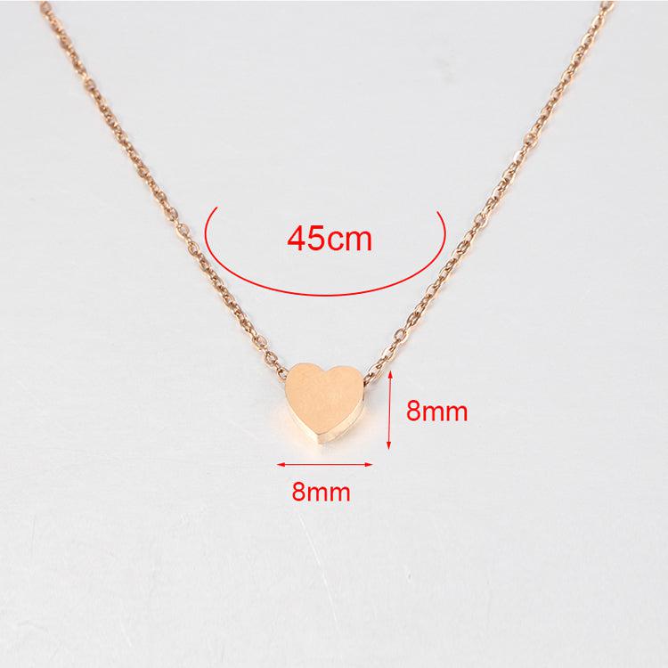 Herz Kette "Love" mit Gravur von Initialen